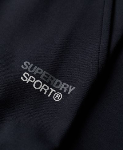 Sport tech logo tapered jogger