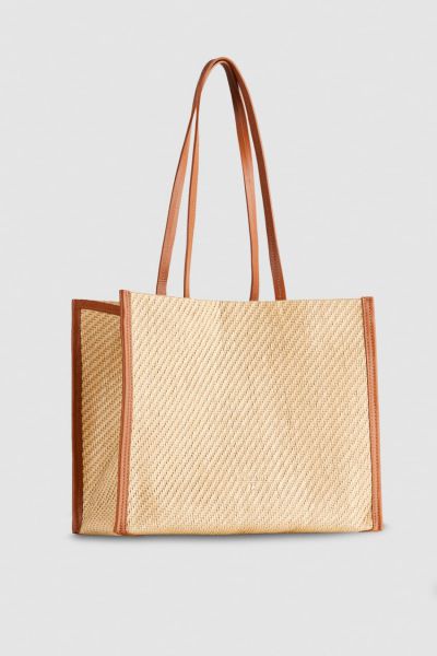 პატრიცია პეპე ჩანთა Woven fabric shopping bag