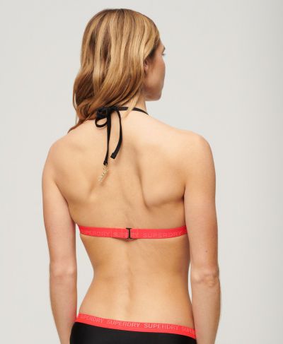 Triangle elastic bikini top