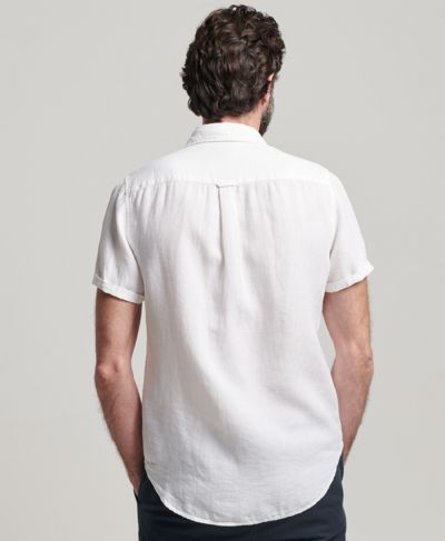 სუპერდრაი პერანგი Studios casual linen s/s shirt 