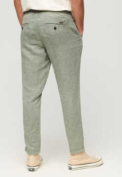 სუპერდრაი შარვალი Drawstring linen trouser