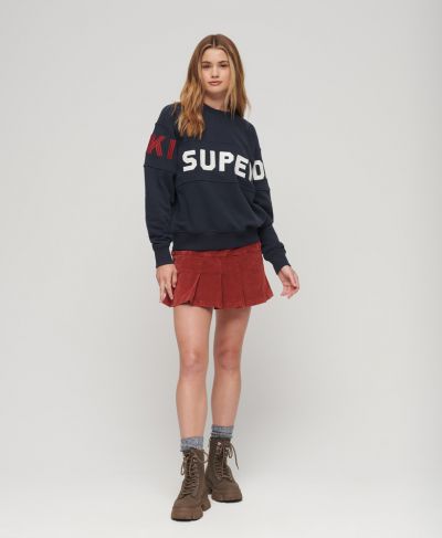 სუპერდრაი ჰუდი Superdry ski sweatshirt