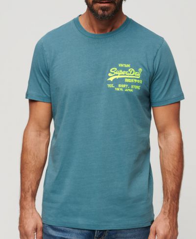 სუპერდრაი მაისური Neon vl t shirt  