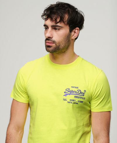 სუპერდრაი მაისური Neon vl t shirt