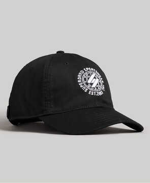 Code printed baseball cap