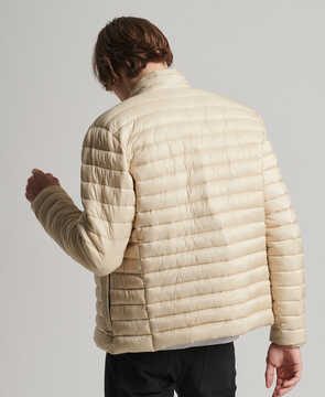 Lightweight short puffer coat