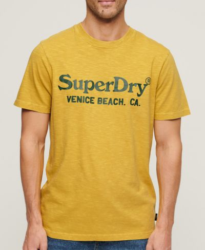 სუპერდრაი მაისური Venue classic logo t shirt