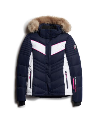 სუპერდრაი თოვლის ქურთუკი Ski luxe puffer jacket 
