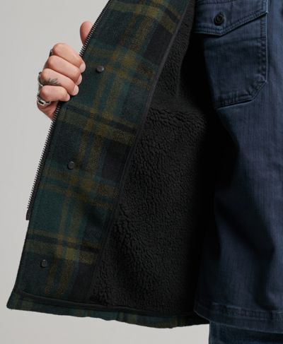 სუპერდრაი ქურთუკი Merchant wool chore coat